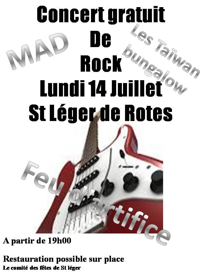 Concert 14 juillet affiche